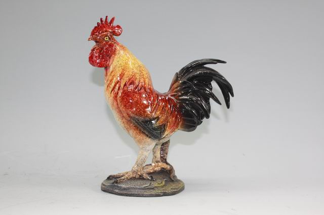 Polyresin Rooster for Home Decoration